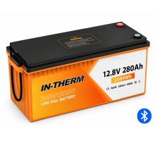 Акумулятор IN-THERM/BLUESUN 12 V 280 Ah з Bluetooth